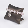 PU Leather Pillow Jewelry Bracelet Watch Display BDIS-G008-01-1