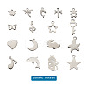 304 Stainless Steel Pendants STAS-TA0002-12P-7