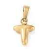 316L Surgical Stainless Steel Charms STAS-G315-01G-T-1