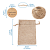 Burlap Packing Pouches ABAG-TA0001-13-12