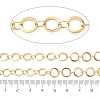 304 Stainless Steel Ring Link Chains CHS-G044-05G-05-2