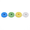 Handmade Polymer Clay Beads Strands CLAY-R089-8mm-T019-4