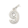 Number Series 925 Sterling Silver Charms LS-STER-Q002-01J-1