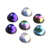 Transparent K9 Glass Cabochons GGLA-L029-03B-M01-5