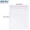 400Pcs OPP Cellophane Self Sealed Bags OPC-SP0001-03A-2