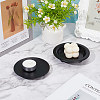 4Pcs 2 Styles Iron Candle Holder AJEW-FG0003-38-4