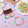 500Pcs Luminous PS Plastic Beads FIND-TA00009-13C-8