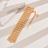 Hollow Alloy Star & Ring Link Chain Bracelets for Women VR3342-2-3