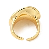 Nuggets Brass Open Cuff Rings RJEW-A048-26G-3