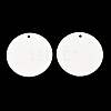 Porcelain Blank Big Pendants PORC-PW0001-100-1