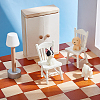 48Pcs Mini Wood Floor FIND-WH0420-154-5