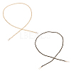 2Pcs 2 Style Aluminum Alloy Curb Chain Purse Bag Handle FIND-WR0001-12-1