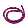 Synthetic Turquoise Beads Strands X-TURQ-G108-4x4mm-02-4