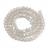 Electroplate Glass Beads Strands LS-EGLA-A034-J6mm-L09-3