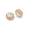 Alloy Rhinestone Clay Pave Beads ALRI-D300-03S-03-2