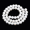 Electroplate Opaque Glass Beads Strands X-GLAA-T032-P8mm-AB02-3