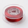Japanese Eco-Friendly Dyed Flat Elastic Crystal String EW-F005-0.6mm-07-3