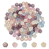 WADORN 150Pcs 5 Colors Transparent Acrylic Beads FIND-WR0011-40-1