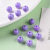 Opaque Acrylic Beads X-MACR-S370-C8mm-A32-6