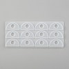 Semicircle Straw Topper Silicone Molds Decoration DIY-J003-07-3