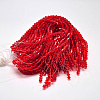 Imitate Austrian Crystal Bicone Glass Beads Strands X-GLAA-F029-4x4mm-14-3