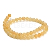 Natural Yellow Calcite Beads Strands GG-CBAA3AB-02-8mm-5