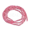 Natural Pink Tourmaline Beads Strands G-P553-F05-01-2