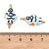 Handmade Porcelain Pendants STAS-Q119-31G-04-3