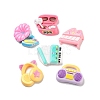 Cute Opaque Resin Decoden Cabochons RESI-S02-11-1