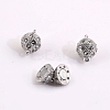 Oval Brass Rhinestone Magnetic Clasps with Loops KK-D507-B-11P-2