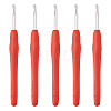 TPR Handle Aluminum Crochet Hook Needles TOOL-TA0001-13B-1