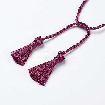 Polyester DIY Braided Bracelet Making MAK-K018-A-1