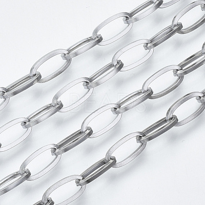 Tarnish Resistant 304 Stainless Steel Chains CHS-S001-03A-P-1