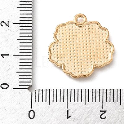 Alloy Enemal Pendants AL-CBAFB12-02A-1