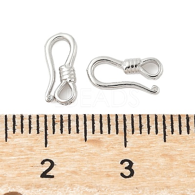 925 Sterling Silver Hook Clasps STER-S012-03A-P-1