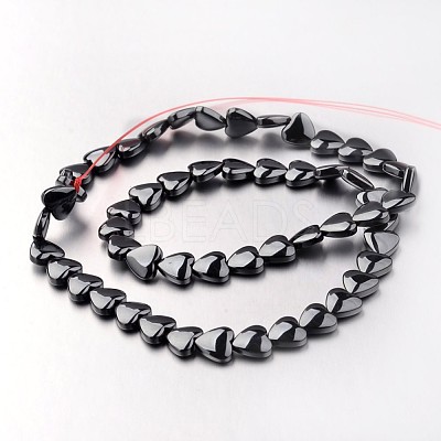Non-magnetic Synthetic Hematite Bead Strands X-G-F300-22B-09-1