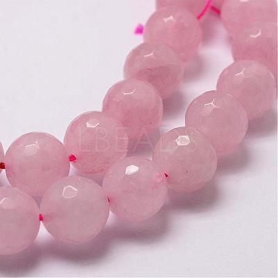 Natural Rose Quartz Beads Strands G-D840-20-12mm-1