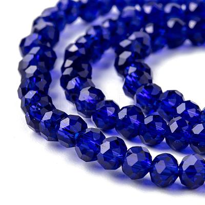 Glass Beads Strands EGLA-X0007-01A-4mm-1