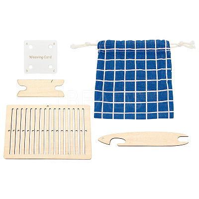 2 Sets 2 Styles Wooden Knitting Tools Set TOOL-GA0001-35-1