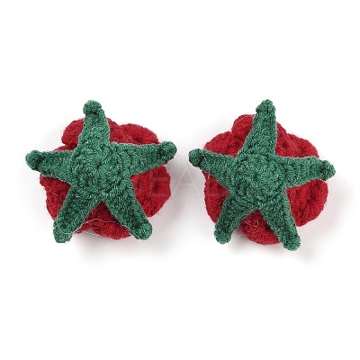 Cotton Knitting Artificial Flower DIY-P082-01E-1