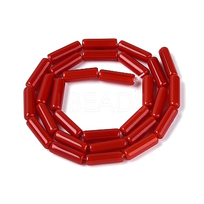 Opaque Solid Color Glass Beads Strands X-GLAA-N070-01A-C01-1