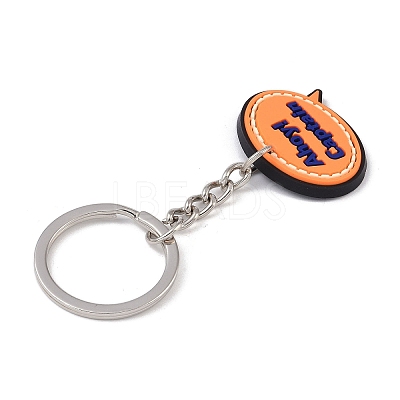 Cartoon PVC Pendant Keychain KEYC-U001-01H-1