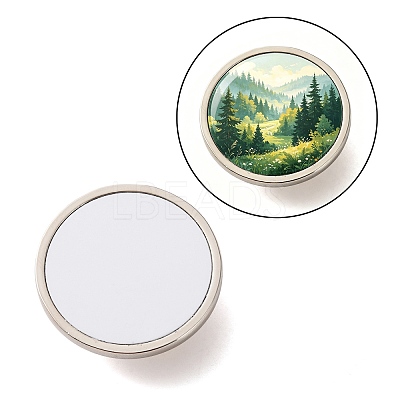 Soccer Season Sublimation Blank Brooch Pins FIND-T077-01C-P-1