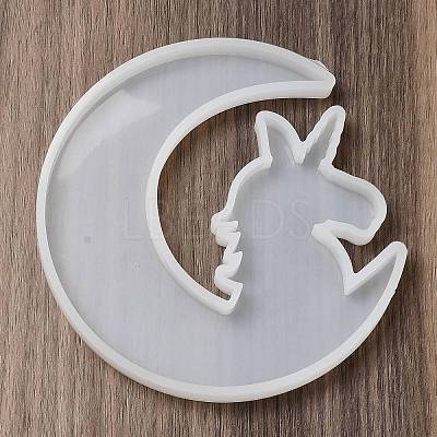 Moon DIY Silhouette Silicone Molds DIY-F148-02D-1