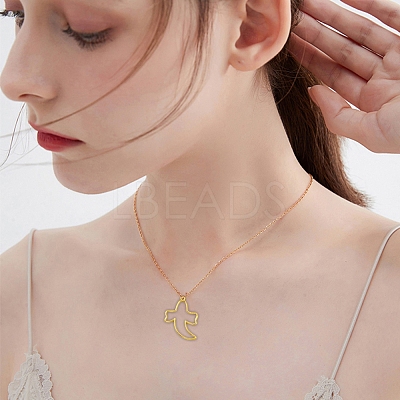 16Pcs 8 Style Halloween Theme Alloy Open Back Bezel Pendants PALLOY-CJ0002-14-1