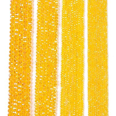 Electroplate Glass Beads Strands EGLA-A044-T8mm-B05-1