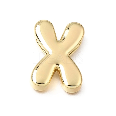 Brass Slide Charms KK-Z163-01G-X-1