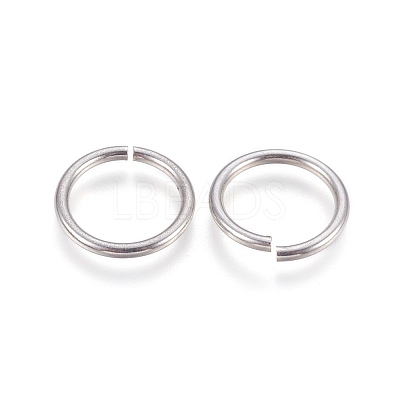 Tarnish Resistant 304 Stainless Steel Saw Cut Open Jump Rings STAS-P212-25P-04-1