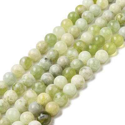 Natural New Jade Beads Strands LS-G-K340-A01-02-1