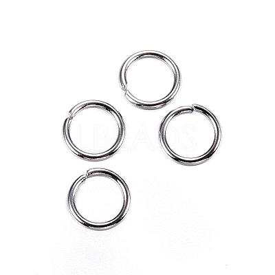 Tarnish Resistant 304 Stainless Steel Open Jump Rings STAS-D448-095P-4mm-1